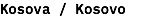 Kosova / Kosovo